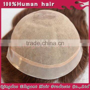 Hot sale silk base blonde european hair women toupees for white woman