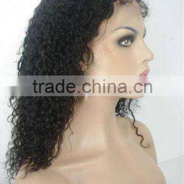 fashionable silk top curly full lace wig wholesale price with large stock for fast delivery