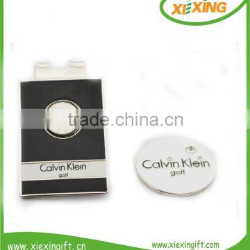 2013 fashion metal golf marker hat clip with customized logo