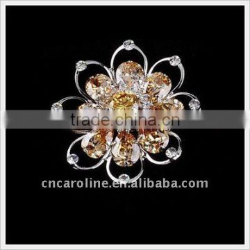 2012 New Design Vintage Diamond Brooch for Wedding Invitations