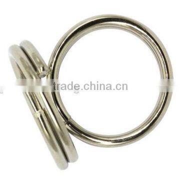 Fishing tackle accessories round edge Split Rings for Blank Lures Crankbait Hard Bait Double Loop Quick change Round O rig