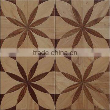 hot sale geometric patterned engineered wood flooring