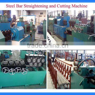 automatic steel wire straightening and cutting machine