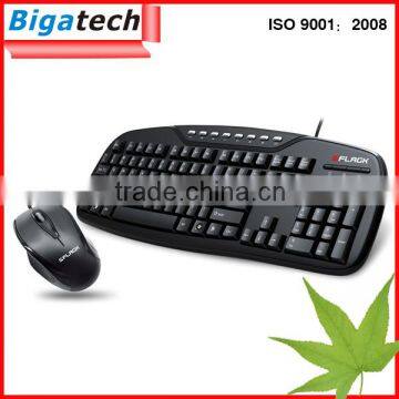 Best Computer Wired colored computer keyboards Mouse combo Factory
