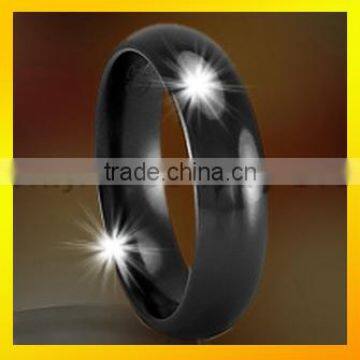 Black tungsten rings cheap jewelry rings for men