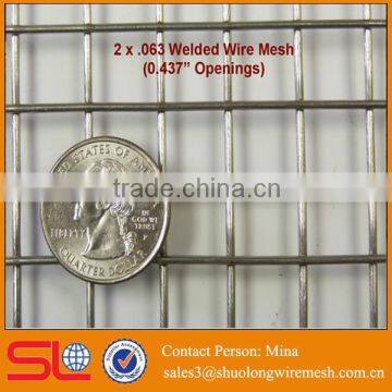 High Quality 3x3 Galvanized Welded Wire Mesh Fence Panel photo-2