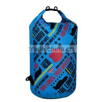 2016 new design PVC Waterproof Dry Bag With Shoulder Strap, Lightweight Dry Sack supplier choice