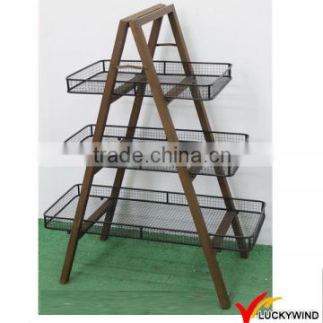 3 Tier Living Home Folding Wire Shelf