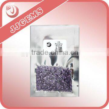 Small Loose violet zircon gemstone