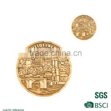 Mirror-Like Fake Gold Coins/ Custom Challenge Coin