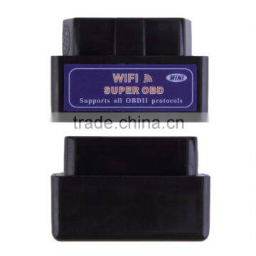 Mini ELM327 WiFi ELM 327 OBDII Car Diagnostic Tool OBD2 Code Reader Scanner For IOS Android ELM WiFi 327 Black Hot Selling~ photo-3