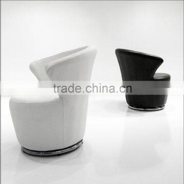 3610F# modern design swivel armchair, modern leather swivel armchair, leather swivel armchair