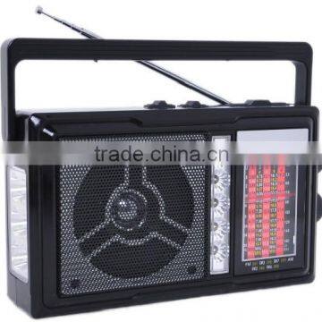 Good Quality AM/FM/SW Torch Light Rechargeable Portable Light Radio