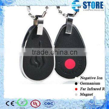 Water-Drop Lava Stone Quantum Scalar Energy Pendant with Authenticity Card and Far Infrared Stones                        
                                                Quality Choice