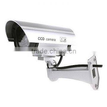 with LED flash light OUTDOOR IR CCTV Security Dummy bullet camera, Imitation camera/Fake camera (Dummy-AB-BX-11)