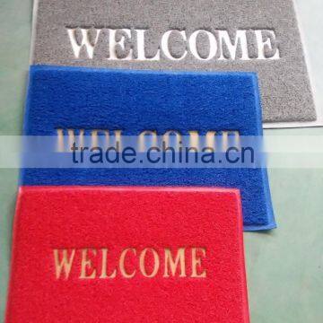 2015 FASHION PVC DOOR MAT WITH FOAM BACKING photo-2