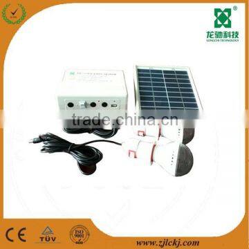 3w 6v portable home solar power system