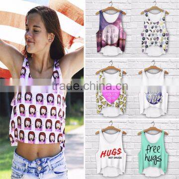 Latest Top Selling Free Size Hot Custom Tank Top photo-6