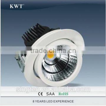 CE RoHS SAA TUV GS Certification High Lumen Dimmable Recessed Commercial COB LED Downlight photo-4