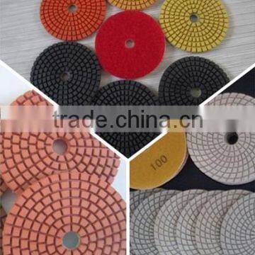 4"Diamond Polishing Pads for stone surface polishing