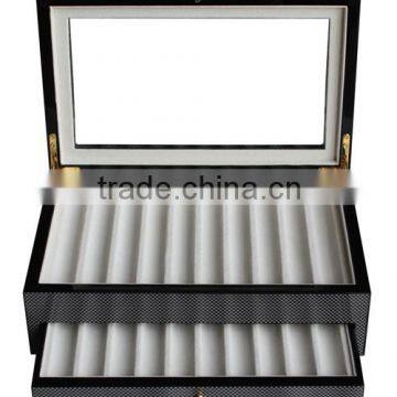 Wooden Fountain Pen Display Box With Window For Wholesale photo-3