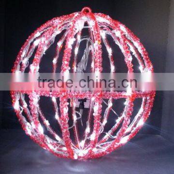 3d led ball light outdoor decoration