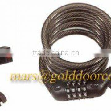 Combination Spiral Lock (87601)/Bicycle Lock/Bike Lock