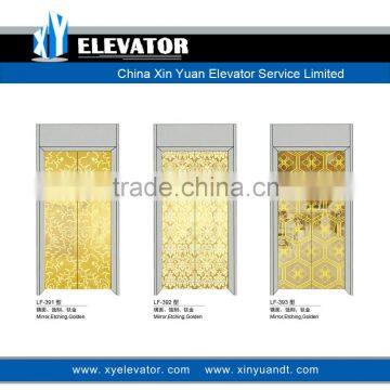 XY Elevator Golden Elevator Door Elevator Car Door