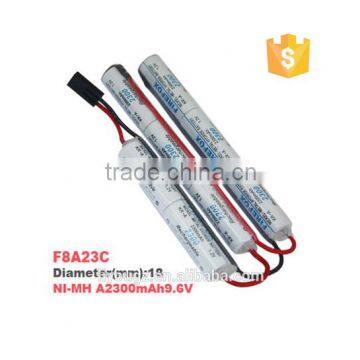 BEST PRICE!!! FireFox high Power airsoft A 9.6v 2300mah Battery rechargeable battery gun battery