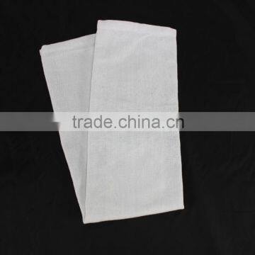 China Factory Wholesale White Kitchen Tea Towels With Stripe Border photo-3