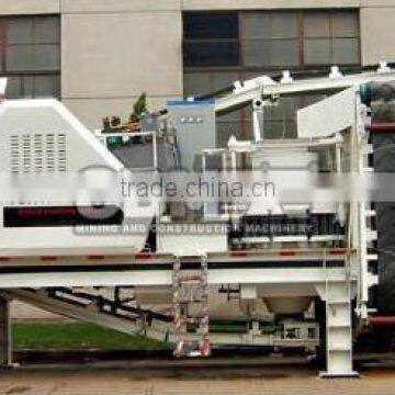 Mobile cone crusher plant