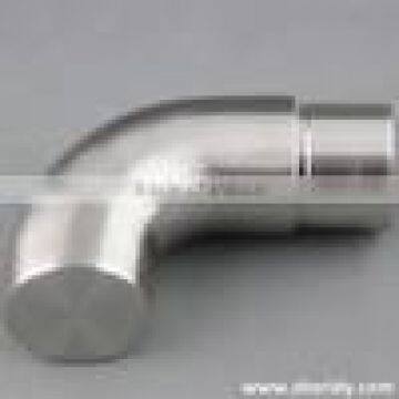 SS / Stainless steel handrail tube end scroll flat/ tube end