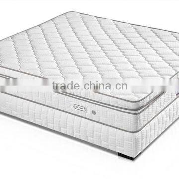 Sleep well bonnell spring mattress with soft latex foam