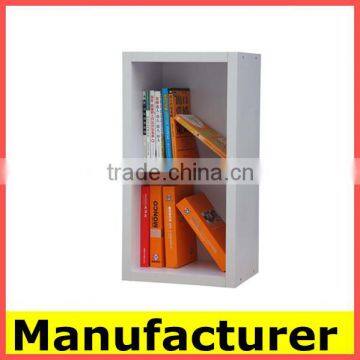 mini kd design wooden 2 layer bookcase