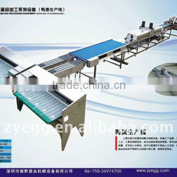 Egg cleaning & grading machine