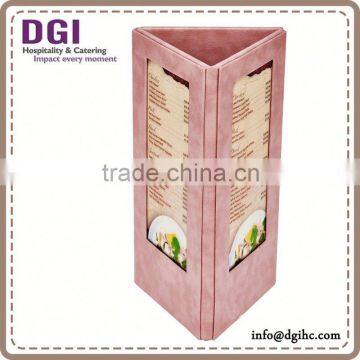 wholesale hong kong menu display stand / restaur check presenter bill presenter / cigarette tray