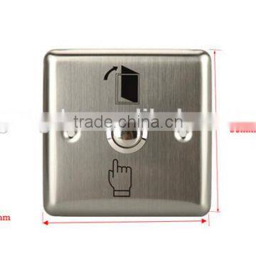 STAINLESS STEEL ELECTRIC SECURITY SYSTEM EXIT BUTTON photo-5