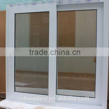 simple pvc sliding windows cheap price and widely used in housing project