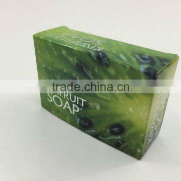 Matt film laminated with paper cardboard packaging box for hand soap