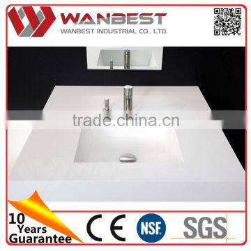 New Arrival useful thin edge drop-in counter wash basin