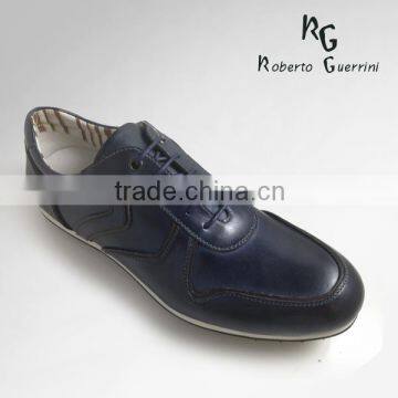 Fashion style men casual leather shoes