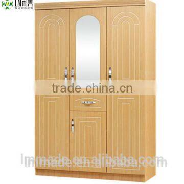 New design laminate Glossy PVC wardrobe item