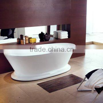 CUPC Bathtub With Slim Overflow,fiberglass Hot Tub,end Drain Bath