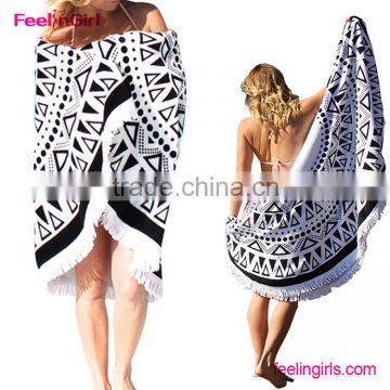 Summer Beach Cover Up Indian Mandala Tapestry Beach Dress