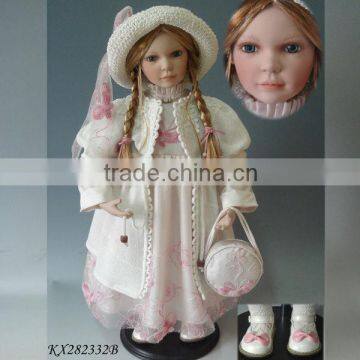 High Quality country girl doll 28 inch vinyl fashionable dolls