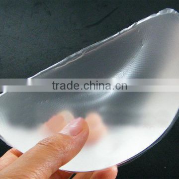 skin-friendly,comfortable silicone clear bra insert pads