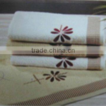 100% cotton towels sets border