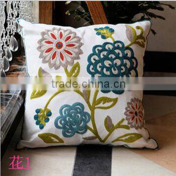 Wholesale Towel Embroidered 100%cotton Canvas Cushion Covers,handmade Covers, Ready for Sell Quality Choice photo-5