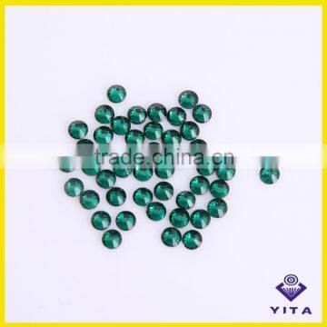 SS6 SS8 SS10 SS12 SS16 high quality cheap price emerald flat back rhinestone stone