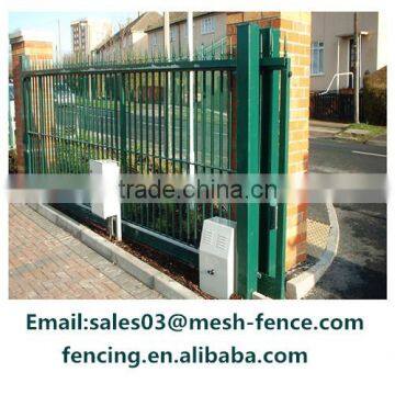  Supply 2.2m PVC +Galvanized Sliding Gate with Price